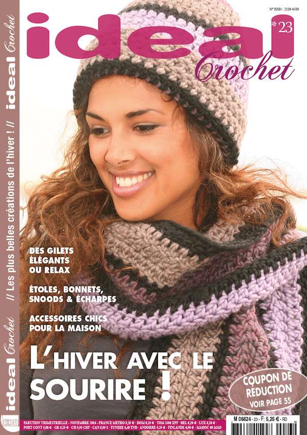 Magazine Ideal Crochet n 23 couverture