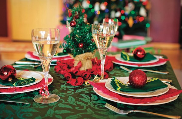 table de noël