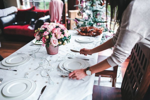 table de noël