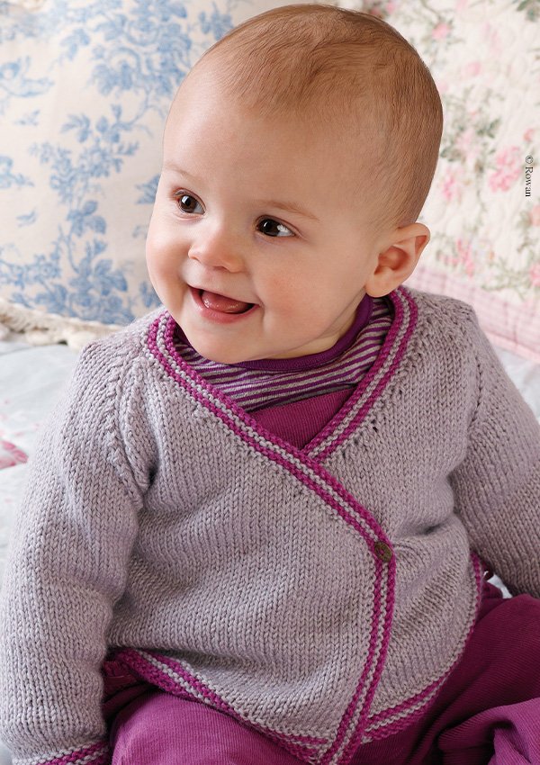 bébé tricot gilet laine