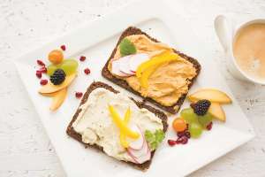petit déjeune biscottes