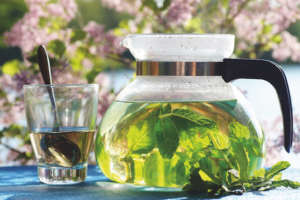 thé à la menthe